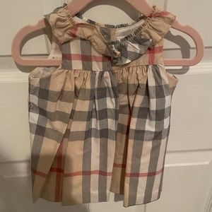 Burberry Dress sz 6mos